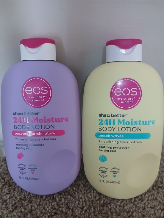 eos Other - EOS Set Of 2 Toasted Marshmallow and Beach Waves Lotion